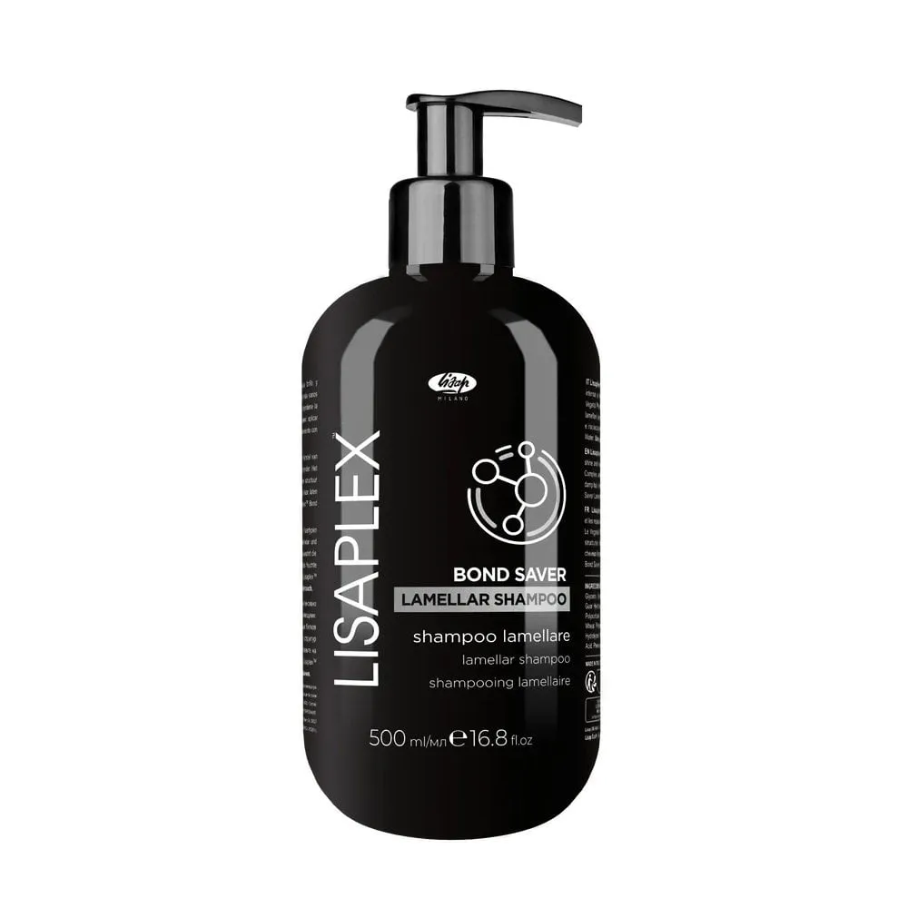 Lisap Lisaplex Lamellar Shampoo - Восстанавливающий ламелларный шампунь с системой LISAPLEX, 500ml