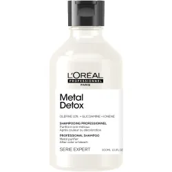 L'Oreal Professionnel Serie Expert Metal Detox Shampoo - Профессиональный крем-шампунь с системой очищения от металлов, 300ml