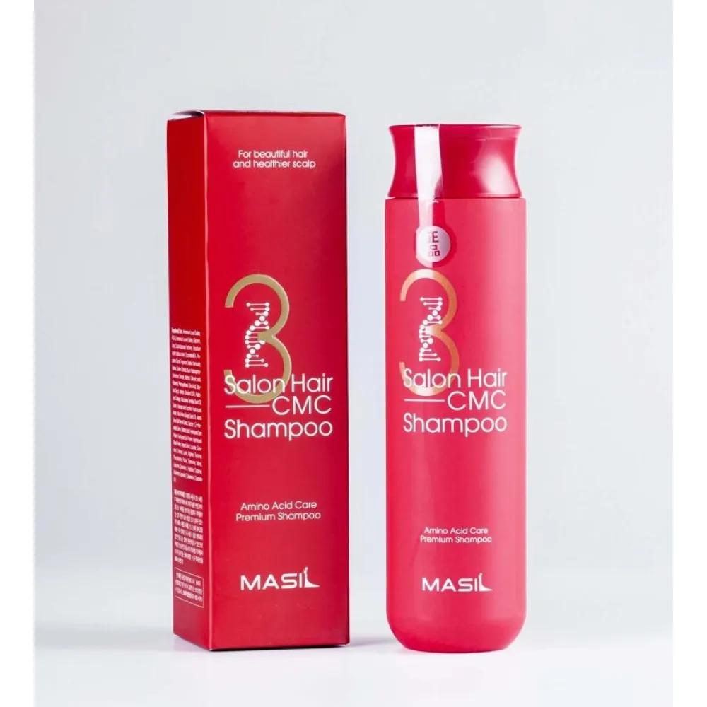 MASIL 3 Salon Hair CMC Shampoo - Восстанавливающий профессиональный шампунь с керамидами, 300ml