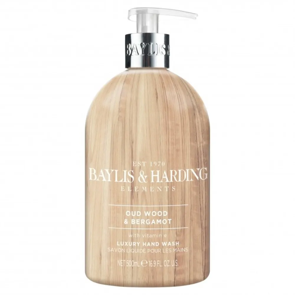 Baylis&Harding Elements - Oud&Bergamot жидкое мыло для рук, 500ml