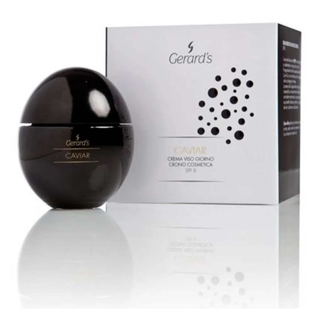 GERARD'S CAVIAR Day Face cream - Антивозрастной дневной крем с фосфолипидами и фосфопротеинами чёрной икры, SPF 8