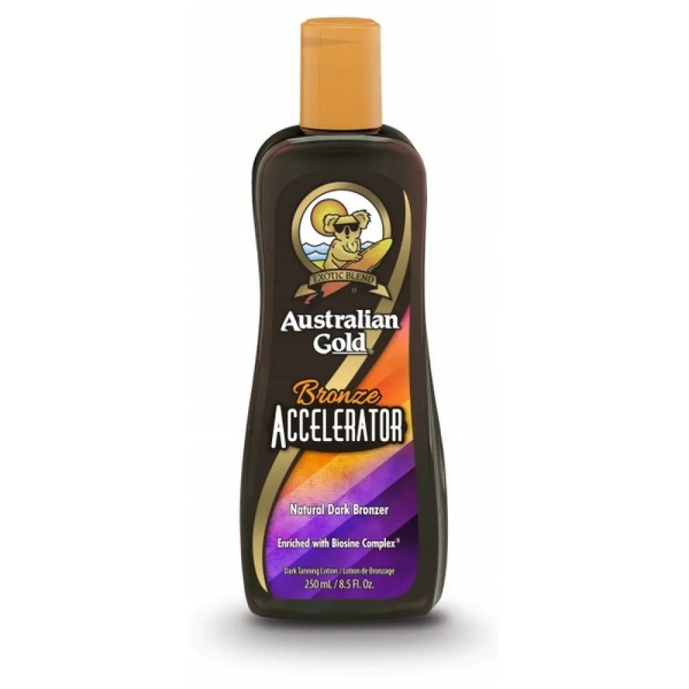 Australian Gold Bronze ACCELERATOR - Крем для солярия с бронзерами, 250ml