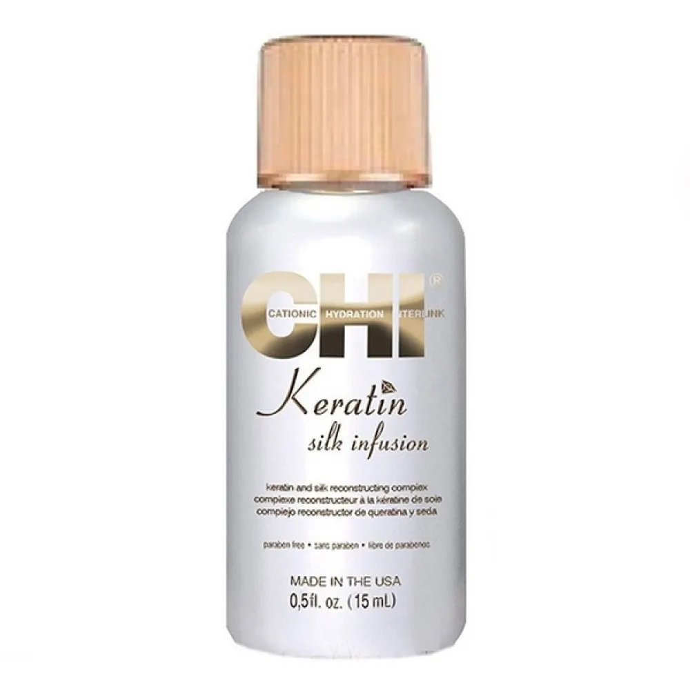 CHI Keratin Silk Infusion - Жидкий шелк для волос с кератином
