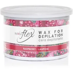ItalWax Flex Raspberry wax, 400ml - Воск мягкой текстуры с малиной