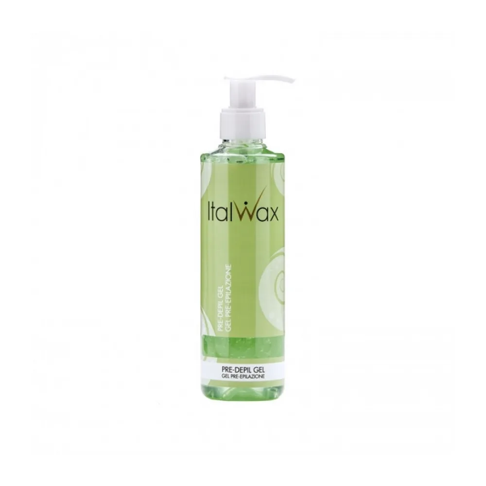 ItalWax Pre-depil gel with ALOE - Гель перед депиляцией с Алоэ Вера, 250ml