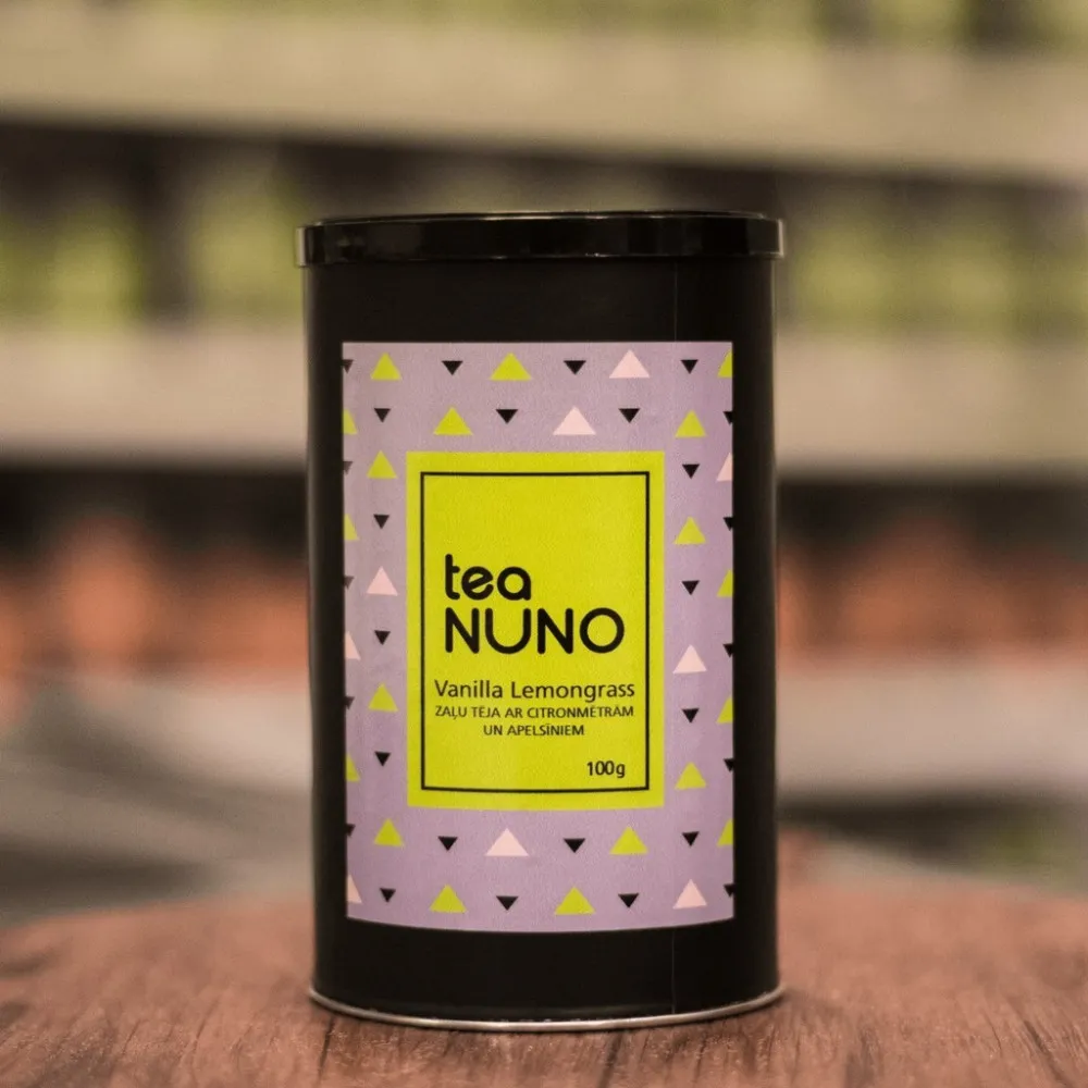 VANILLA LEMONGRASS зелёный чай ройбош, 100гр.