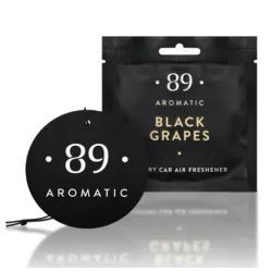 AROMATIC 89 - Подвесной бумажный освежитель воздуха, BLACK GRAPES