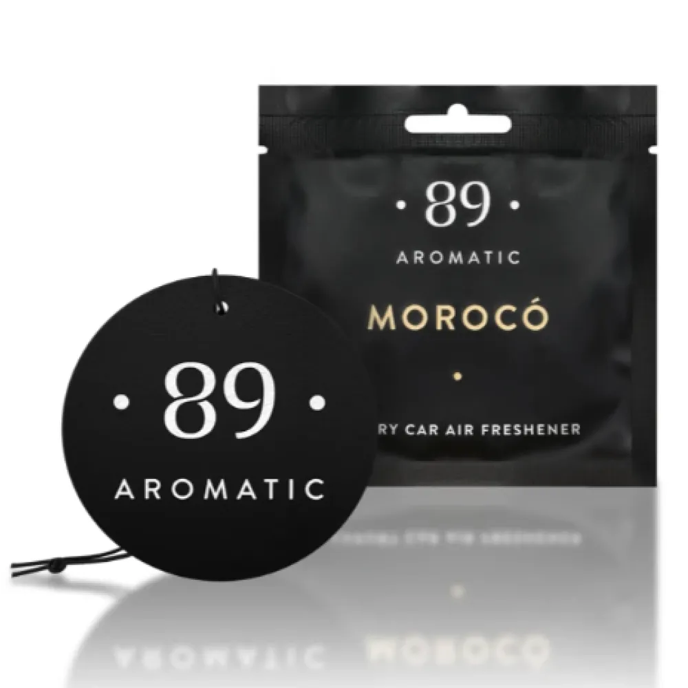 AROMATIC 89 - Подвесной бумажный освежитель воздуха, MOROCO