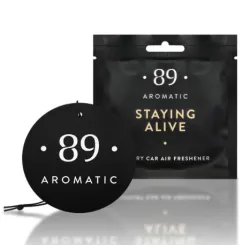 AROMATIC 89 - Подвесной бумажный освежитель воздуха, STAYING ALIVE