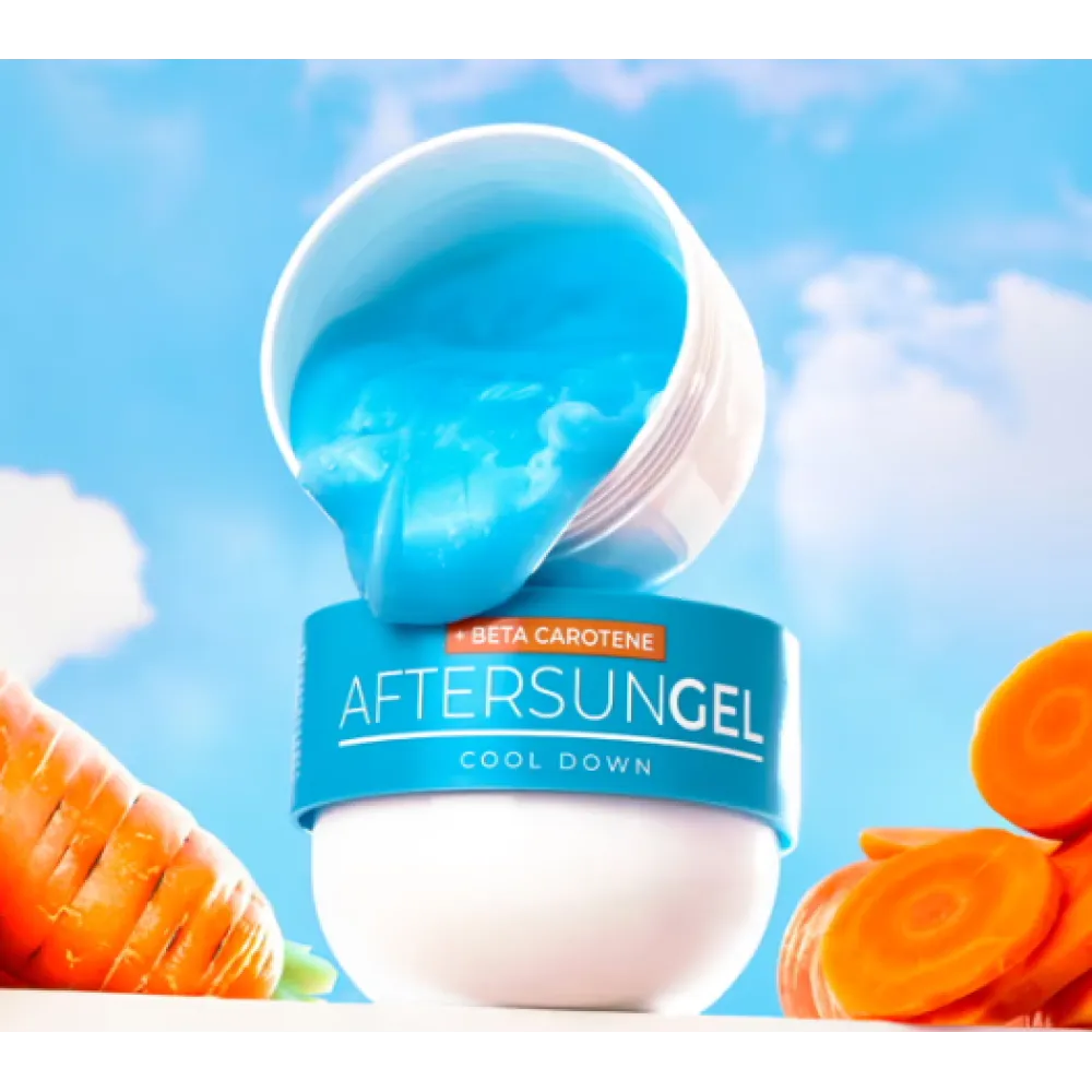 BYROKKO Shine Brown Beta Carotene After sun gel - Охлаждающий гель для кожи после загара, 200gr.