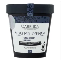 CARELIKA Algea Peel Off Mask Caviar Extract - Альгинатная маска для сияющей кожи с экстрактом икры, 25gr.