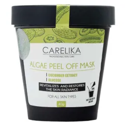 CARELIKA Algea Peel Off Mask Cucumber Extract - Альгинатная маска из водорослей с огурцом и глюкозой, 40gr.