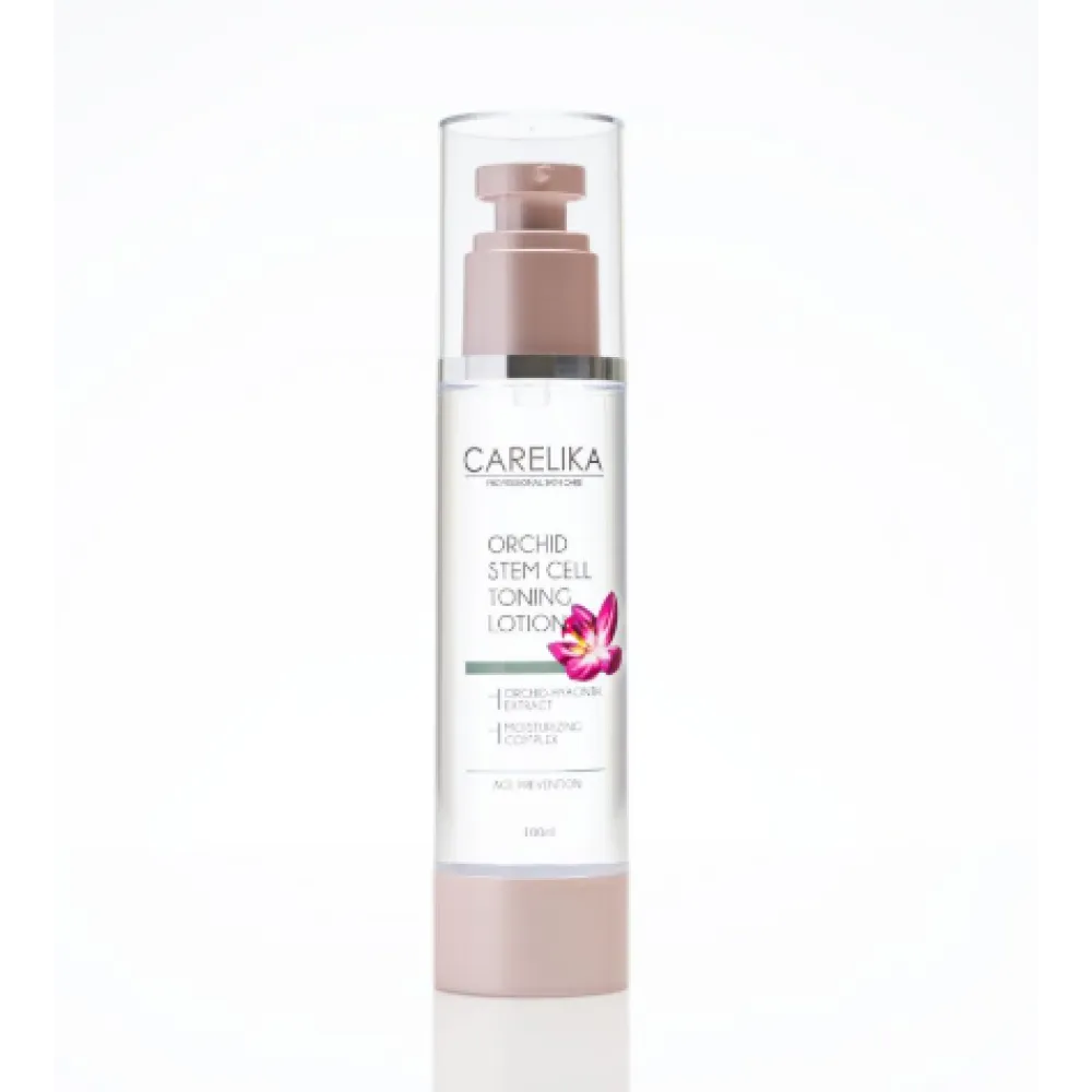 CARELIKA Orchid Stem Cell Toning Lotion - Тонизирующий лосьон со стволовыми клетками орхидеи, 100ml