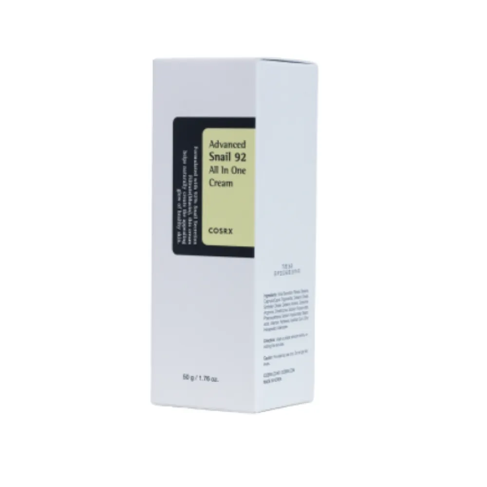 COSRX Advanced Snail 92 All In One Cream - Многофункциональный восстанавливающий крем с 92% фильтрата муцина улитки, 50ml (455559)