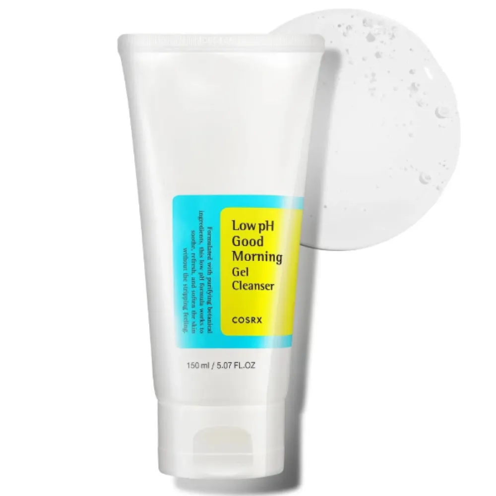 COSRX Low pH Good Morning Gel Cleanser - Мягкий очищающий гель для умывания с низким pH, 150ml (470511)