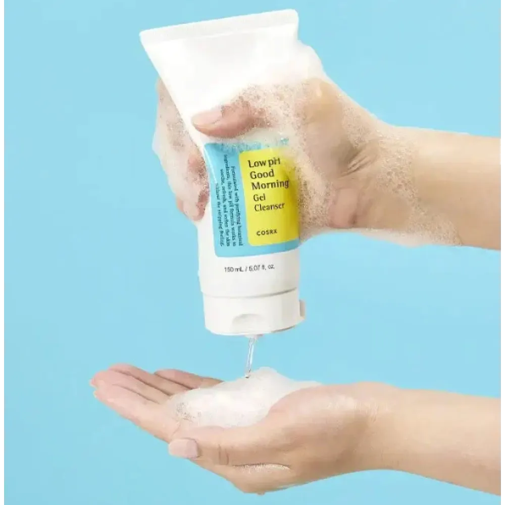COSRX Low pH Good Morning Gel Cleanser - Мягкий очищающий гель для умывания с низким pH, 150ml (470511)