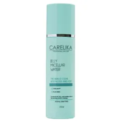 CARELIKA Jelly Micellar Water with Aloe Vera - Мицеллярная вода для лица с легкой гелевой структурой, 200ml