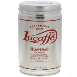 Кофе LUCAFFE DECAFFEINATO в зёрнах, 250gr.