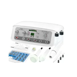 АППАРАТ ДАРСОНВАЛИЗАЦИИ, УЛЬТРАЗВУКА, МИКРОДЕРМОБРАЗИИ, ВАКУУМA, РАСПЫЛИТЕЛЯ ELEGANTE 1897