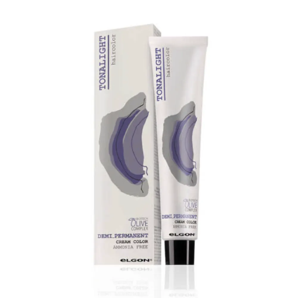 ELGON Tonalight  - Профессиональная тонирующая краска для волос без аммиака, 7.44 - ИНТЕНСИВНЫЙ МЕДНЫЙ БЛОНДИН