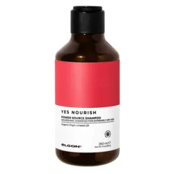 ELGON Yes Nourish Power Source Shampoo - Питательный шампунь для очень сухих, нормальных и густых волос, 250ml