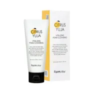 FarmStay Citrus Yuja Vitalizing Foam cleanser - Освежающая пенка для умывания с экстрактом цитруса юдзу, 100ml