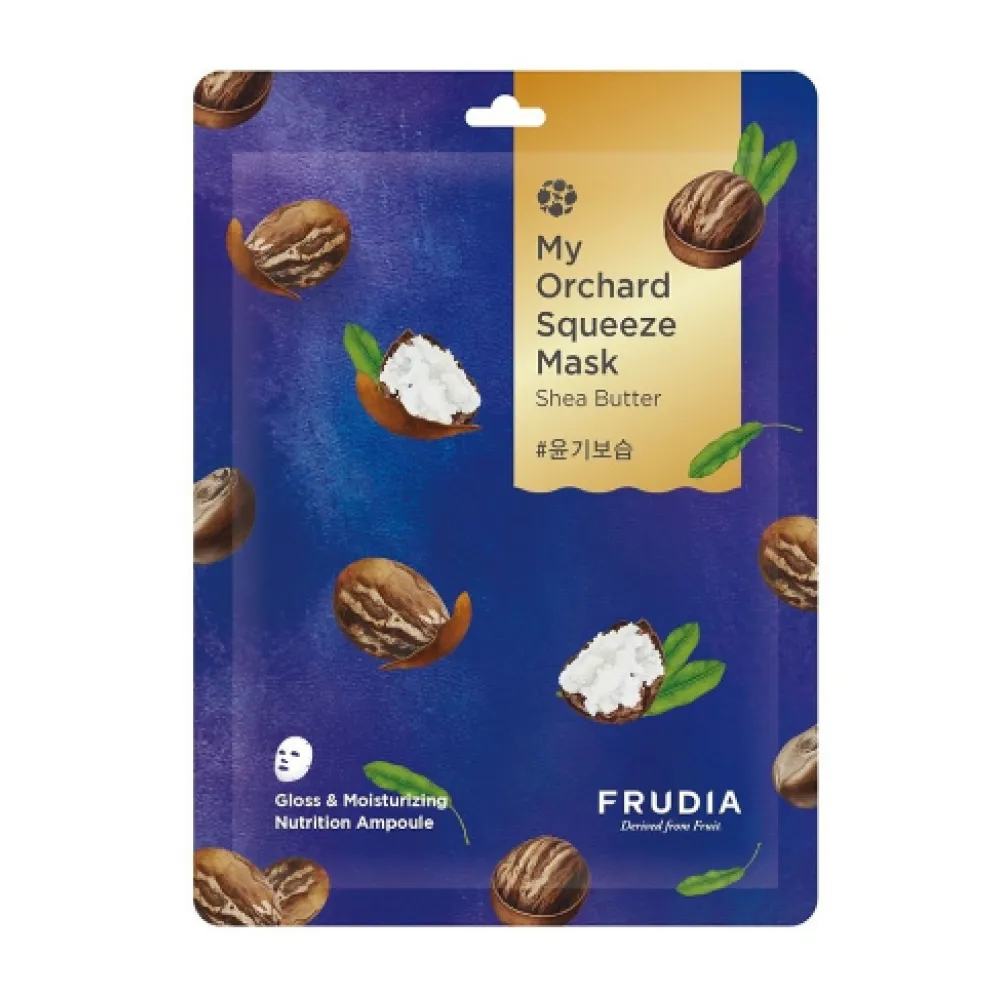 Frudia My Orchard Shea butter Squeeze Mask - Восстанавливающая тканевая маска с маслом ши
