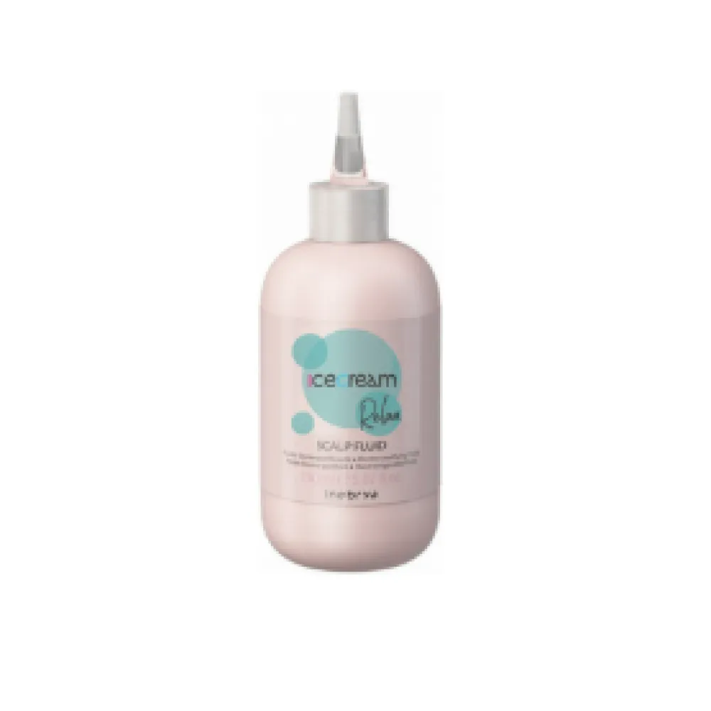 Inebrya Ice Cream Relax Scalp Fluid - Флюид для очищения кожи головы, 150ml