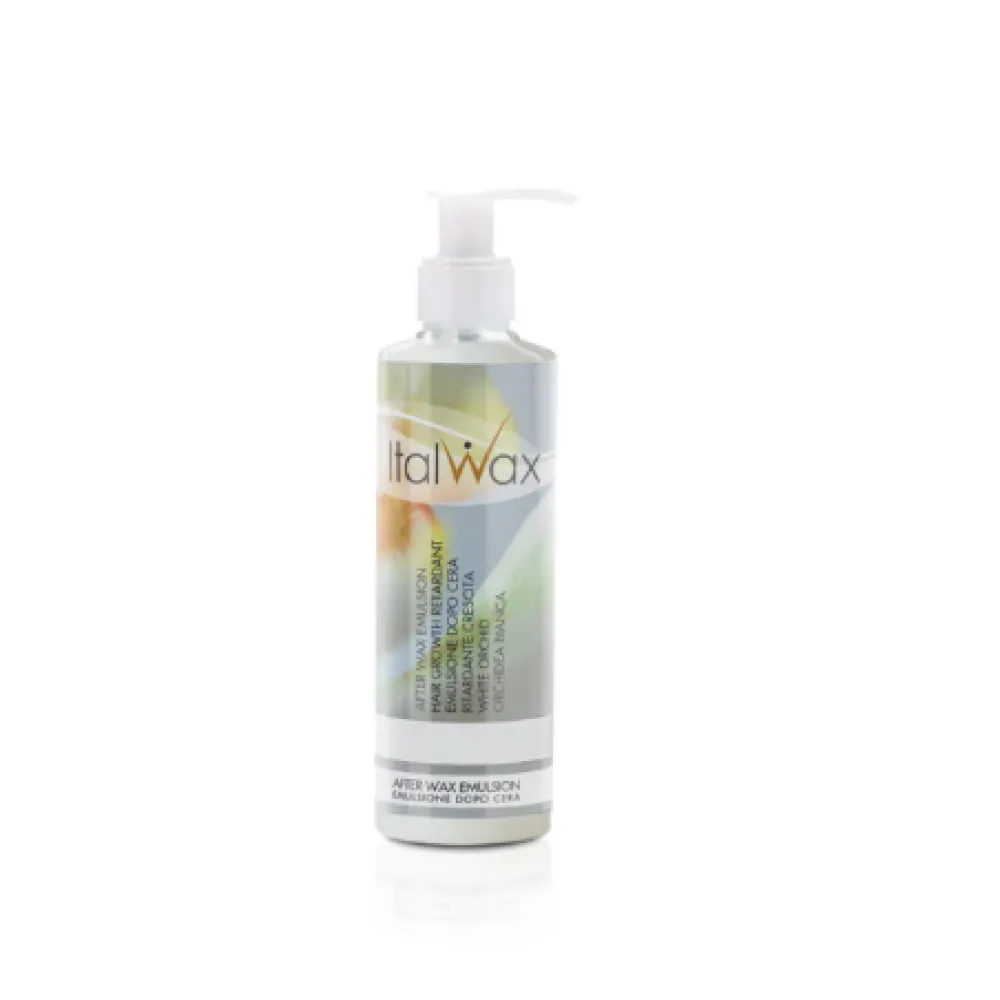 Italwax After Wax Emulsion Hair Growth Retardant White Orchid - Лосьон-эмульсия после депиляции с белой орхидеей, 100ml