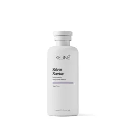 KEUNE Silver Savior Silver Shampoo - Профессиональный шампунь для нейтрализации желтых и теплых оттенков, 300ml