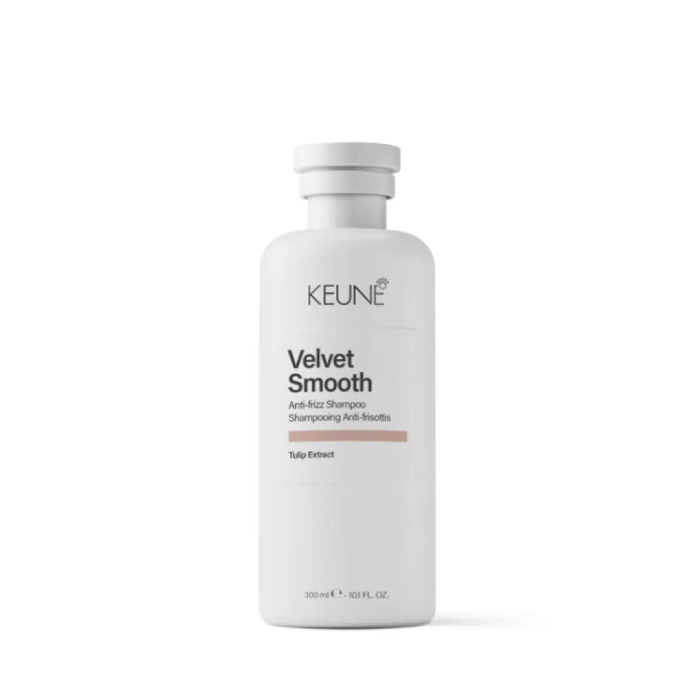 KEUNE Velvet Smooth Anti-frizz Shampoo - Разглаживающий шампунь, 300ml