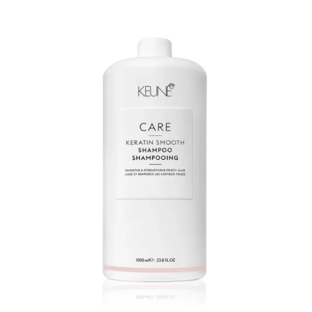 KEUNE Care Keratin Smooth Shampoo - Разглаживающий шампунь с кератином, 1000ml
