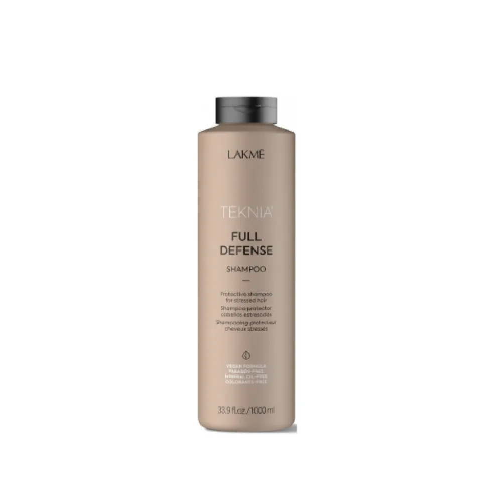 LAKME TEKNIA FULL DEFENSE Shampoo - Защитный шампунь для волос, страдающих от внешних факторов, 1000ml (44911)