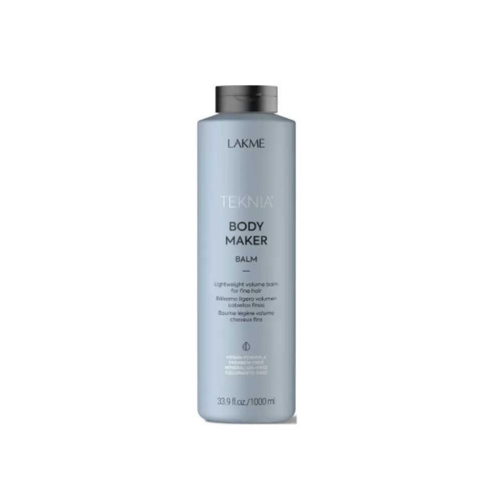 LAKME TEKNIA BODY MAKER Balm - Легкий бальзам для придания объема волосам, 1000ml (44641)