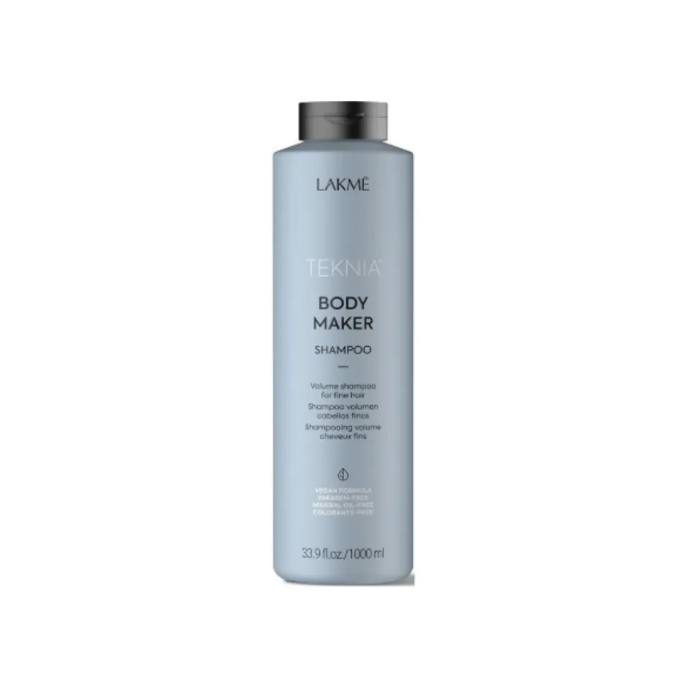 LAKME TEKNIA BODY MAKER shampoo - Шампунь для объема тонких волос, 1000ml (44611)