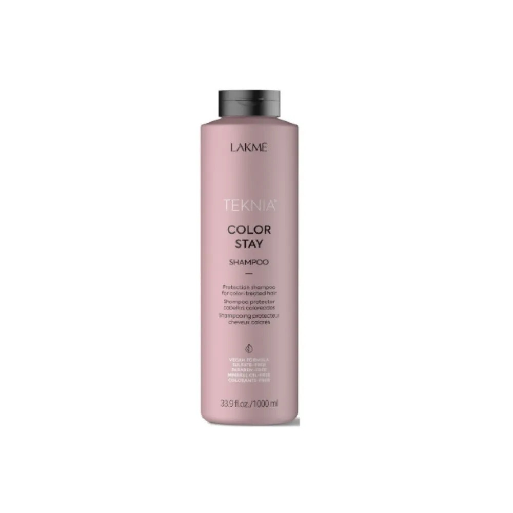 LAKME TEKNIA COLOR STAY Shampoo - Беcсульфатный шампунь для защиты цвета окрашенных волос, 1000ml (44511)