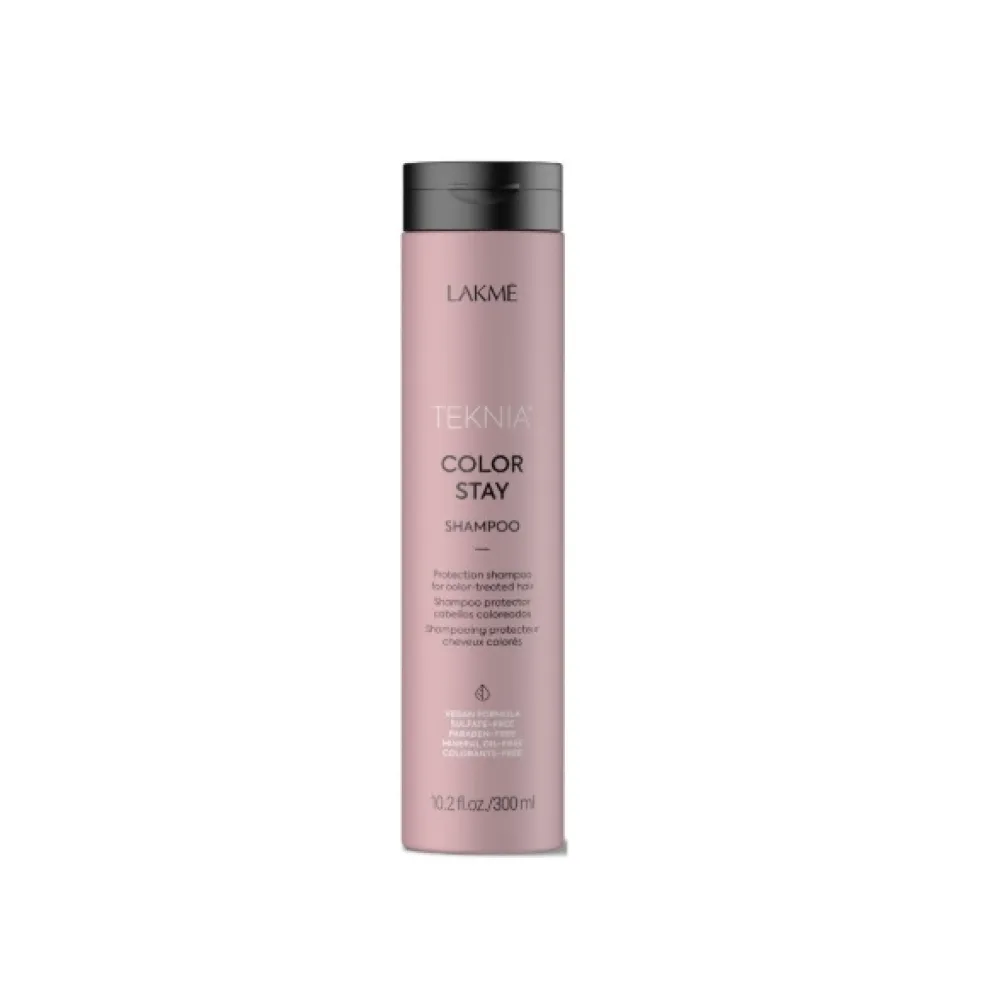 LAKME TEKNIA COLOR STAY Shampoo - Беcсульфатный шампунь для защиты цвета окрашенных волос, 300ml (44512)