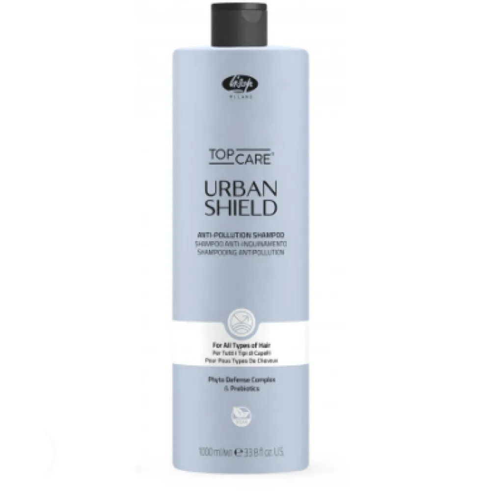 Lisap Milano Top Care URBAN Shield Shampoo - Шампунь с пребиотиками и фитокомплексом, 1000ml