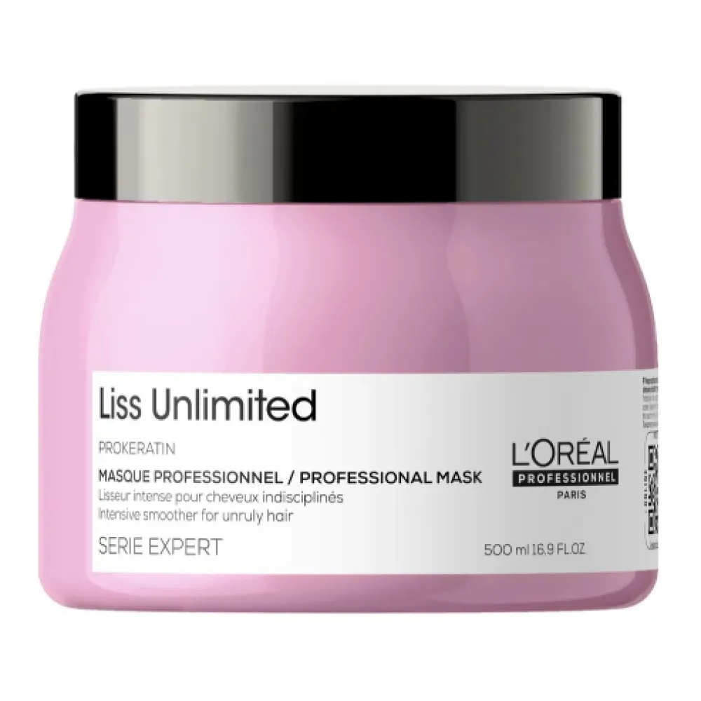 L'Oreal Professionnel Serie Expert Liss Unlimited Mask - Маска для сухих и непослушных волос, 500ml