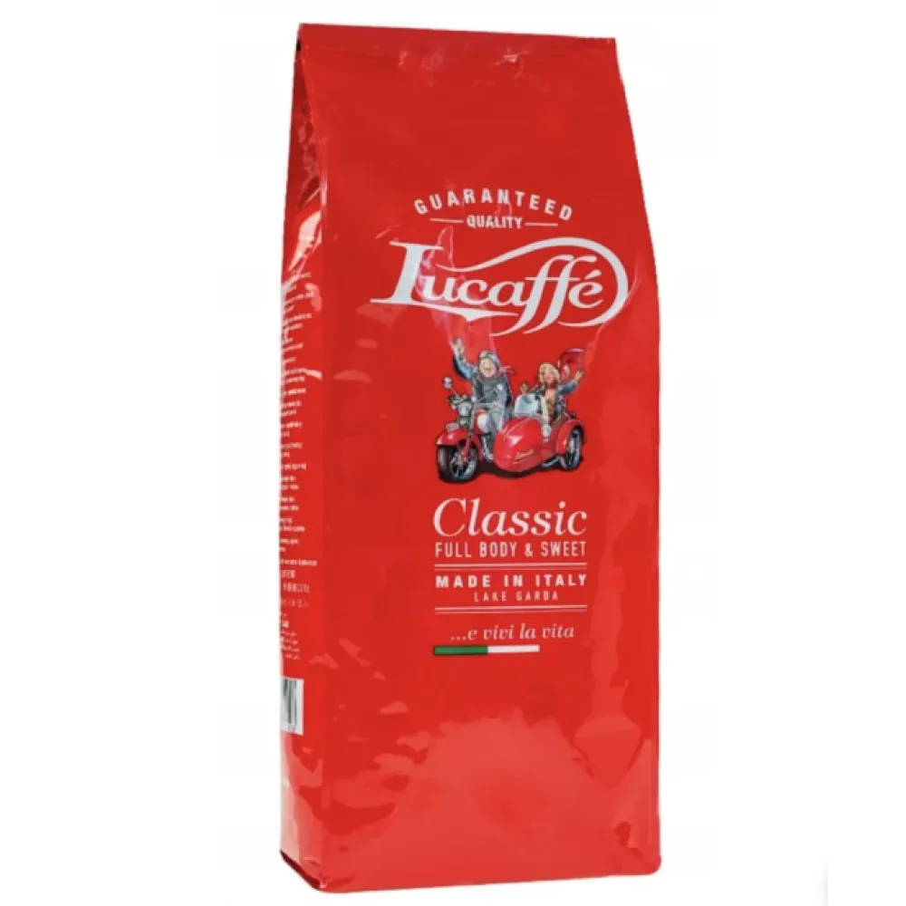 Кофе LUCAFFE CLASSIC в зёрнах, 1kg.