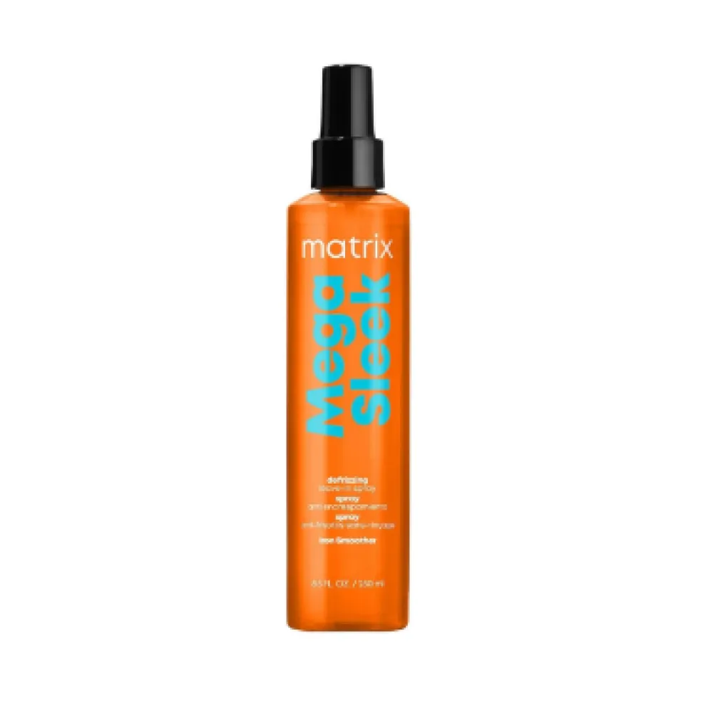 Matrix Total Results Mega Sleek Defrizzing Leave-in Spray - Спрей с термозащитой для разглаживания волос, 250ml