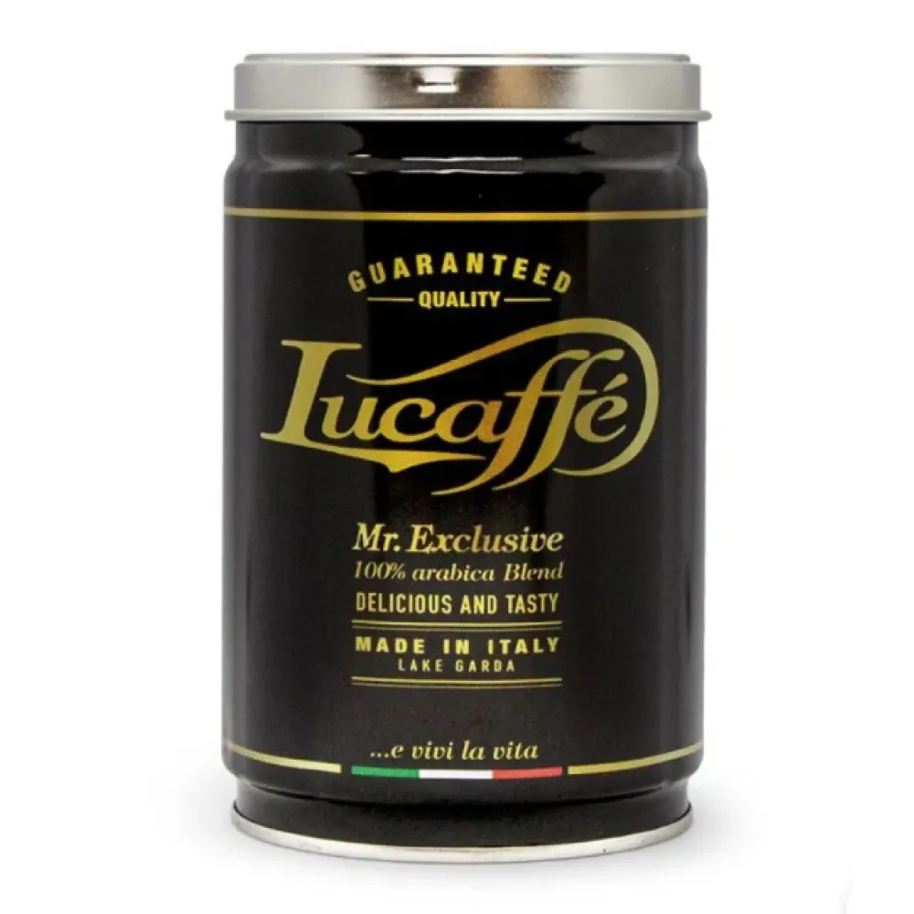 Кофе LUCAFFE MR. EXCLUSIVE в зёрнах, 250gr.