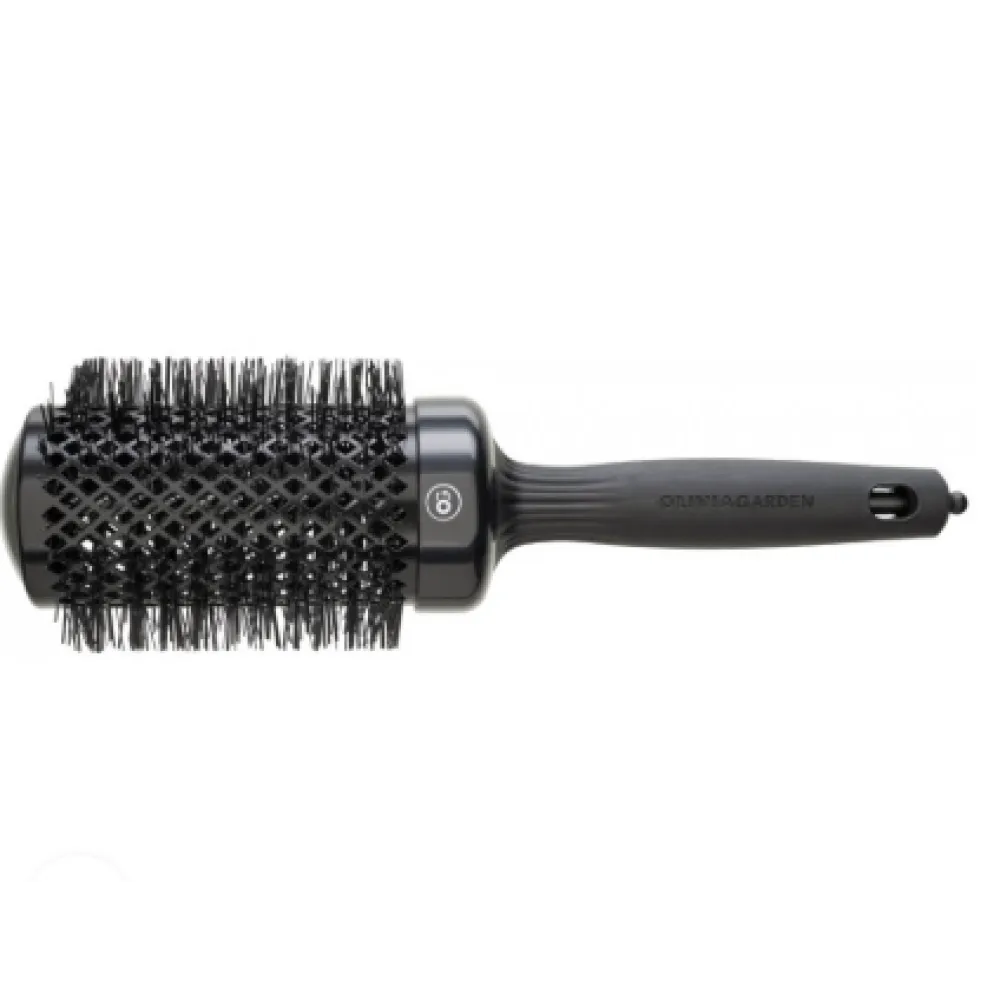 Olivia Garden Expert Blowout Shine Black hairbrush, 55mm - брашинг