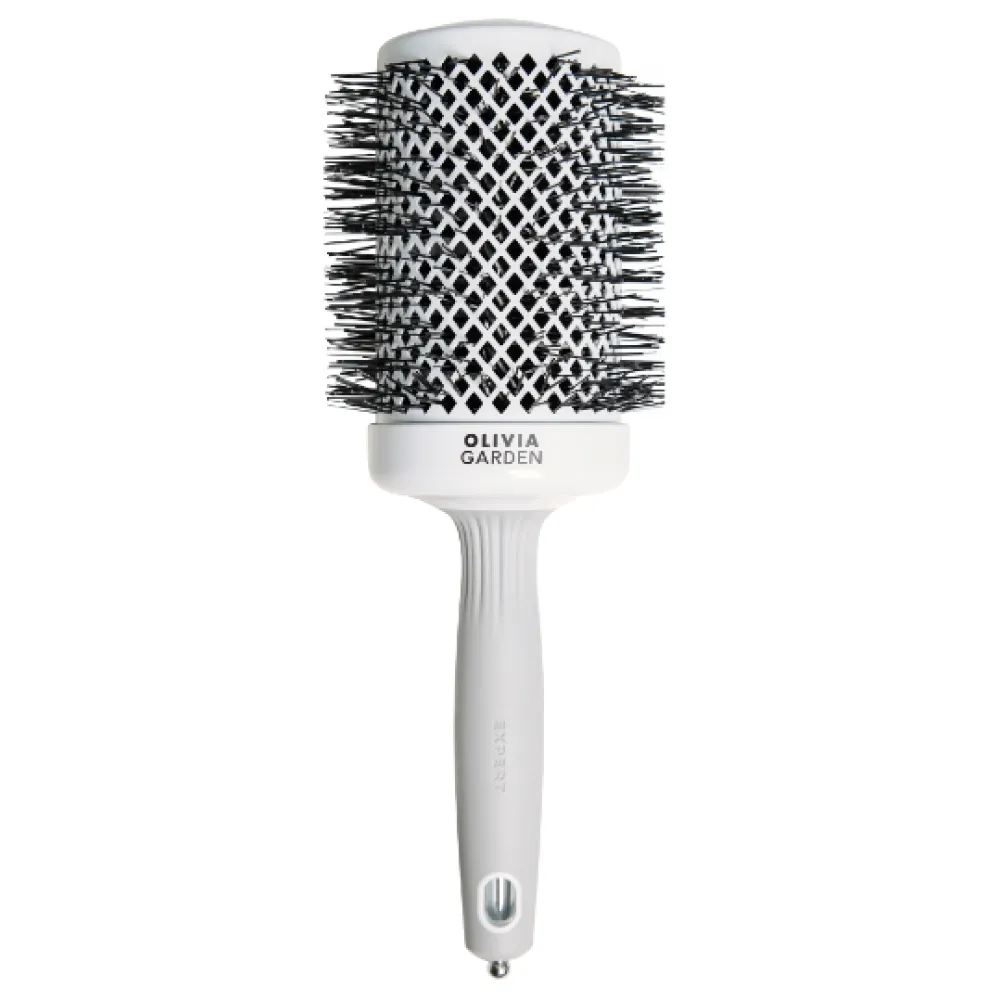 Olivia Garden Expert Blowout Speed White hairbrush, 65mm - брашинг
