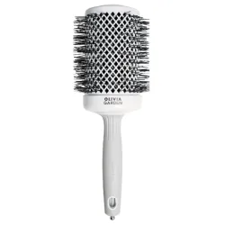 Olivia Garden Expert Blowout Speed White hairbrush, 65mm - брашинг