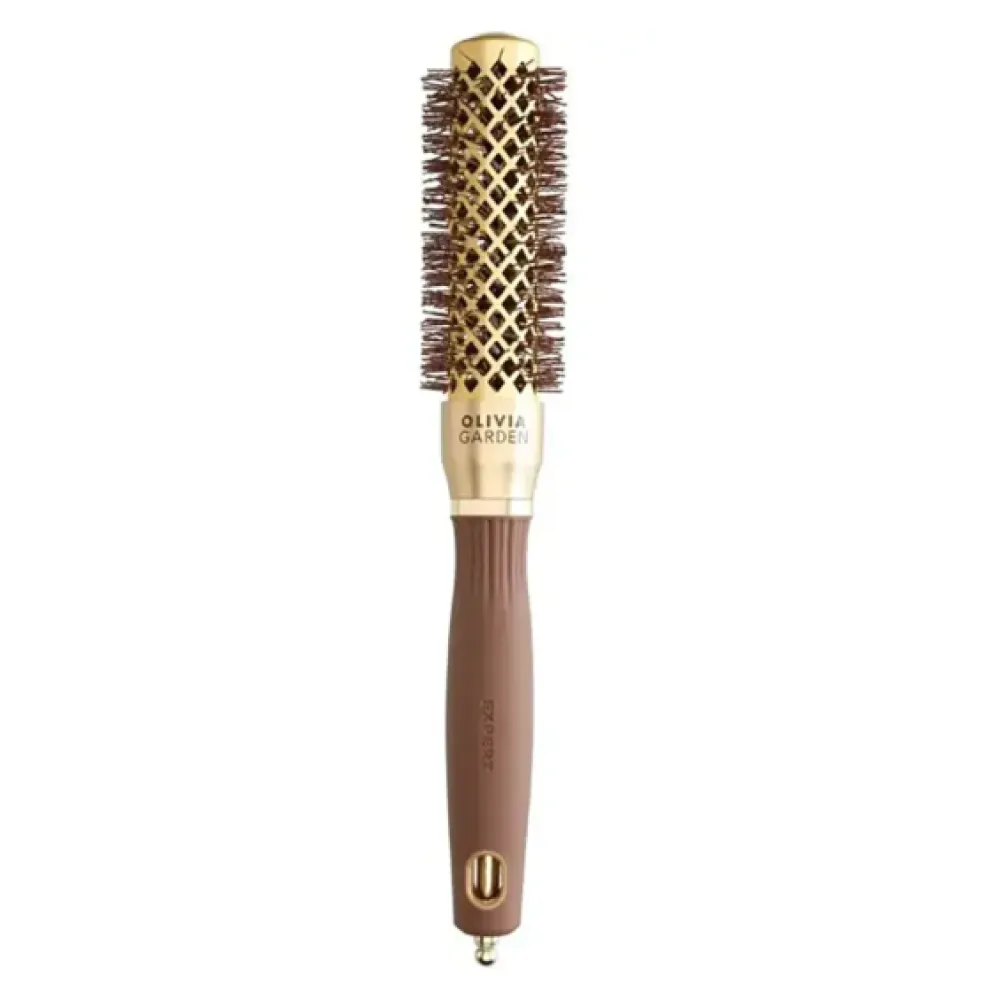 Olivia Garden Expert Blowout Shine Gold hairbrush 25mm - брашинг