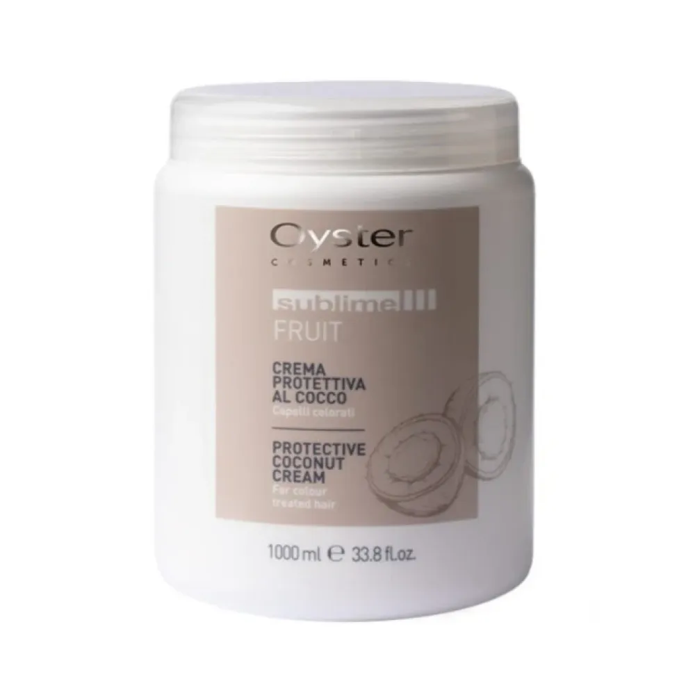 Oyster FRUIT SUBLIME COCCO Mask - Маска-крем для окрашенных волос, 1000ml