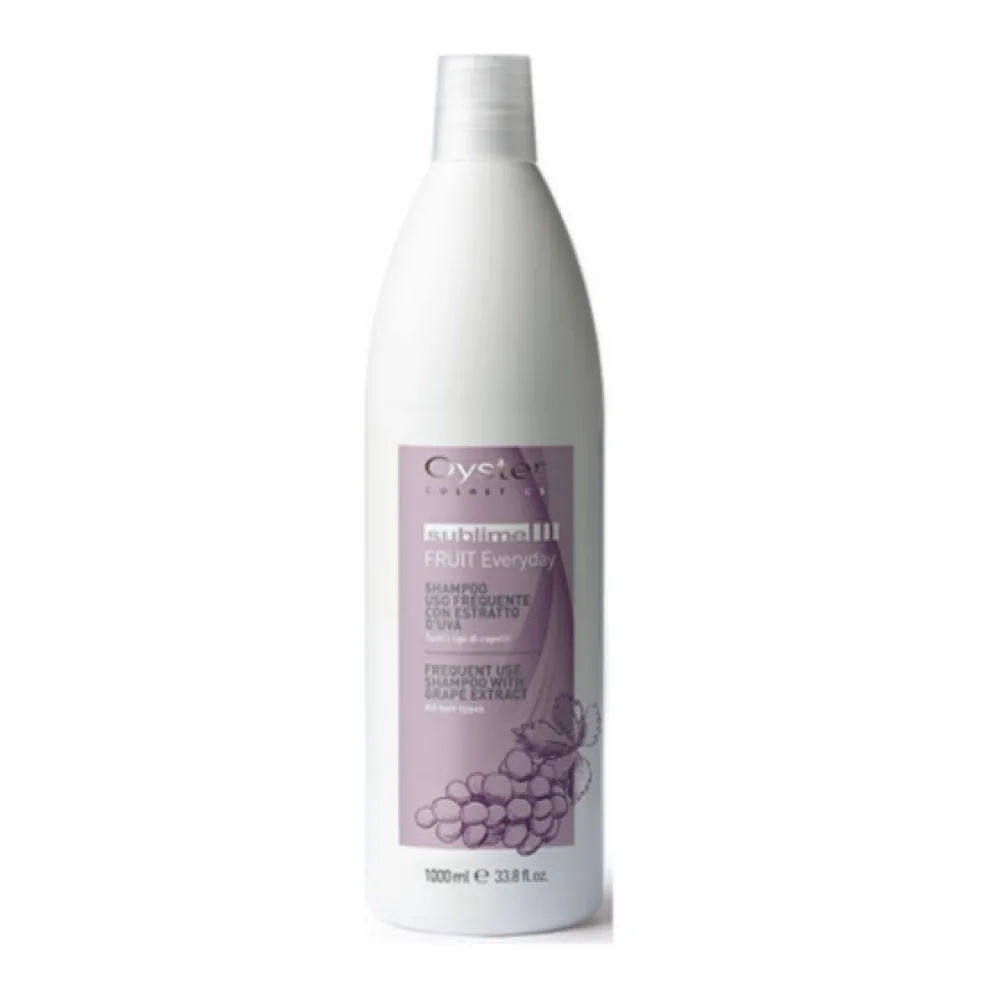 Oyster FRUIT SUBLIME Grape Extract Shampoo - Ежедневный шампунь, 1000ml