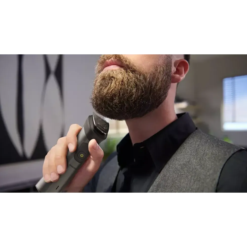 PHILIPS Multigroom series 9000 All-in-one Универсальный триммер для лица, волос и тела, сталь MG7940/15