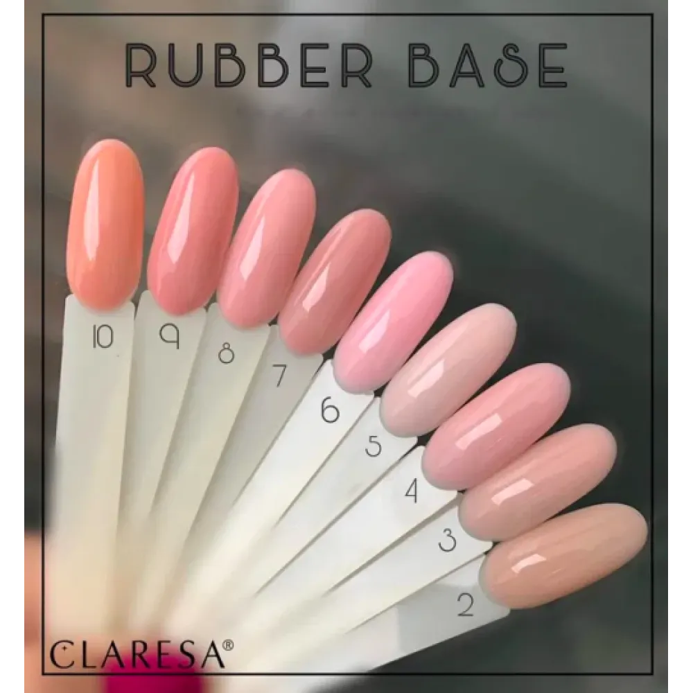 CLARESA Rubber Base 20 - Каучуковая база для ногтей, 5ml